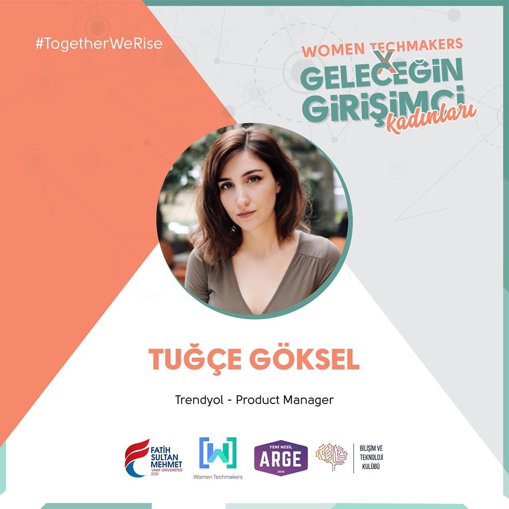 Sayın Tuğçe Göksel, 8 Mart pazar günü Fatih Sultan Mehmet Vakıf Üniversitesi Haliç kampüsünde bizlerle olacak. Geç kalmadan yerini ayırtmak için acele et!

meetup.com/tr-TR/Yeni-Nes…