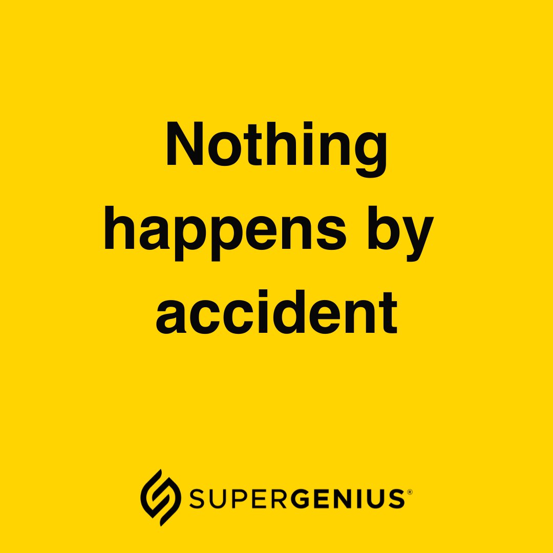 RyanPinnick's tweet photo. Pay attention to when synchronicites occur in your life. It's a key indicator that you're following your purpose and the universe's way of letting you know you're on the right track.
#SuperGeniusLife #FridayMotivation https://t.co/VZ3DpTioXe