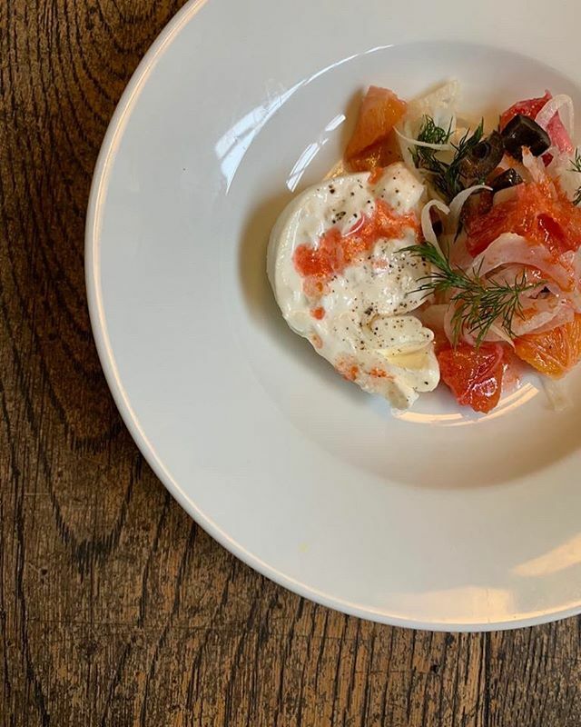 Burrata, fennel and blood orange 😋 ift.tt/2TCCV8n