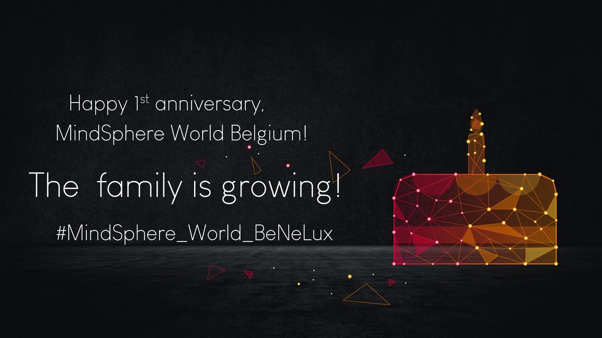 As one of its first members in Belgium we proudly are part of the celebration of  the first anniversary of MindSphere World Belgium! Enter the MindSphere World: mindsphereworld.com #MindSphereWorld #IIoT #IoT #Cloud #PowerofMany #Industry40  #Industrie40 #IndustrialIoT