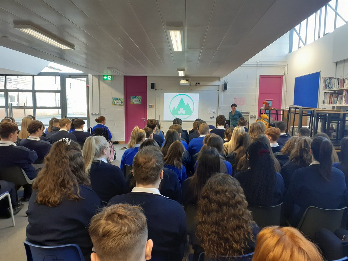 Thank you to Jenny Copeland, Everest Summiter 2019, for taking the time out to come in and share her awe inspiring journey with our Gaisce students this morning 

<a href="/GaisceAward/">Gaisce - The President's Award</a> <a href="/irelandeverest/">Ireland on Everest</a> <a href="/nepal_ireland/">NepalIrelandSociety</a>