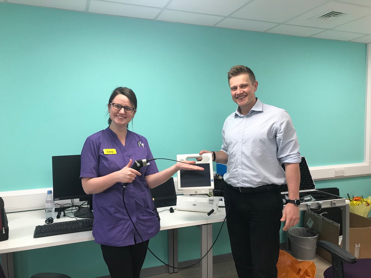 Nicola Wilks (@nicolawilksslt) on Twitter photo Very excited to have Owen from <a href="/DpMedical/">DP Medical Systems</a> here <a href="/ASPHFT/">Ashford & St Peter's</a> setting up our FEES equipment!!! Thanks for answering all our questions & for being so helpful. Next step... commencing our SLT training! <a href="/SLTgooders/">Lucy Goodwin</a> <a href="/FredRed7/">Fred Watson</a> <a href="/ciaratilley1/">Ciara Tilley πππ</a> <a href="/AAniskowicz/">Anna Aniskowicz</a> <a href="/amberlane100/">Amber Lane #AuDHD (she/her)</a> @KathyAn99383982 Very excited to have Owen from <a href="/DpMedical/">DP Medical Systems</a> here <a href="/ASPHFT/">Ashford & St Peter's</a> setting up our FEES equipment!!! Thanks for answering all our questions & for being so helpful. Next step... commencing our SLT training! <a href="/SLTgooders/">Lucy Goodwin</a> <a href="/FredRed7/">Fred Watson</a> <a href="/ciaratilley1/">Ciara Tilley πππ</a> <a href="/AAniskowicz/">Anna Aniskowicz</a> <a href="/amberlane100/">Amber Lane #AuDHD (she/her)</a> @KathyAn99383982