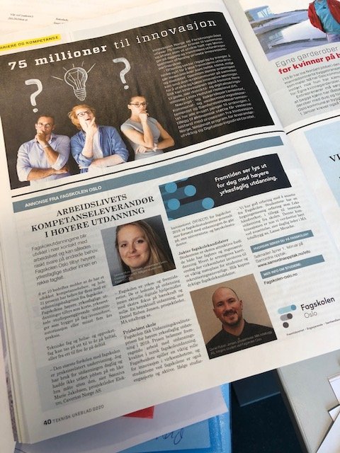 -Største fordelen med fagskolen er praksisrelatert undervisning, sier Sønniva Marie Jacobsen i <a href="/CaverionNorge/">Caverion Norge</a>.
Les om fagskolen i <a href="/Teknisk/">Teknisk Ukeblad</a>.