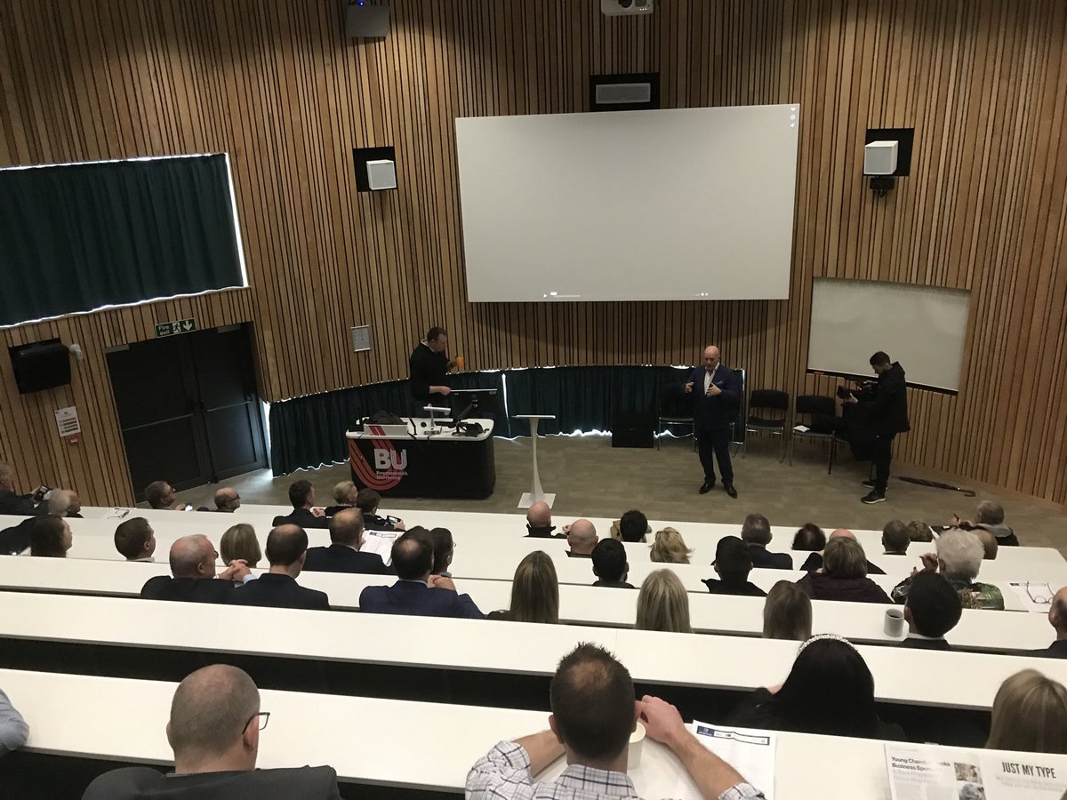 Excellent ⁦<a href="/AFCBusiness/">AFC Business</a>⁩ breakfast networking meeting at ⁦<a href="/bournemouthuni/">Bournemouth Uni</a>⁩ this morning - and back to lectures for some days of us