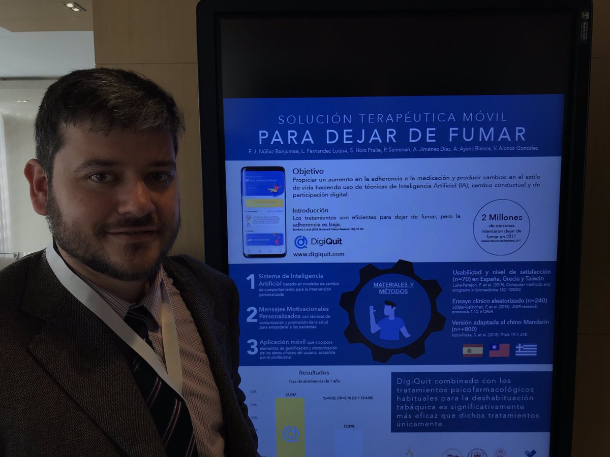 gabriel_ruizsig's tweet image. Today #Inforsalud2020 , Madrid.

Contact me if you want to know more about Salumedia Digital Therapeutics Solutions and EU projects.

#EmotionalSupport #BehaviorChange #HealthyLifestyle #Oncology #Diabetes #SmokeCessation