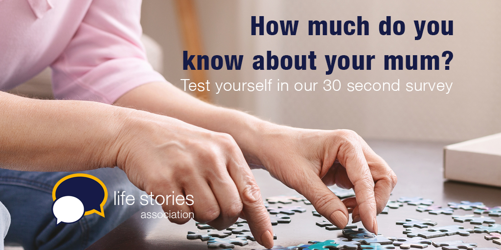 LifeStoriesAssn's tweet photo. How well do you know your Mum? A huge £1.6 billion is spent every year on #MothersDay gifts such as cards, flowers and chocolates. But how much do you really know about her? Test yourself with our 30 second survey. Click on the link 👉 https://t.co/mRadVOjgQM #survey https://t.co/tF8W9g9yAa