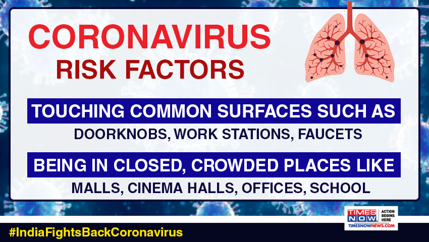  #Coronavirus and  #CoronaOutbreak RISK FACTORS.India battles  #COVID19. Stay alert, stay safe. |  #IndiaFightsBackCoronavirus