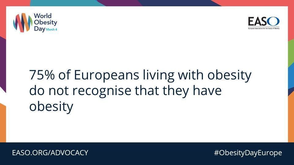 EASOobesity's tweet photo. On #ObesityDayEurope we're addressing #obesity together to change the narrative around this chronic gateway disease #NOCW @ObesityCan @ObesitySociety @ObesityAction @HealthCaribbean @PHE_uk @EASOobesity #WorldObesityDay https://t.co/79UB3XTsXR