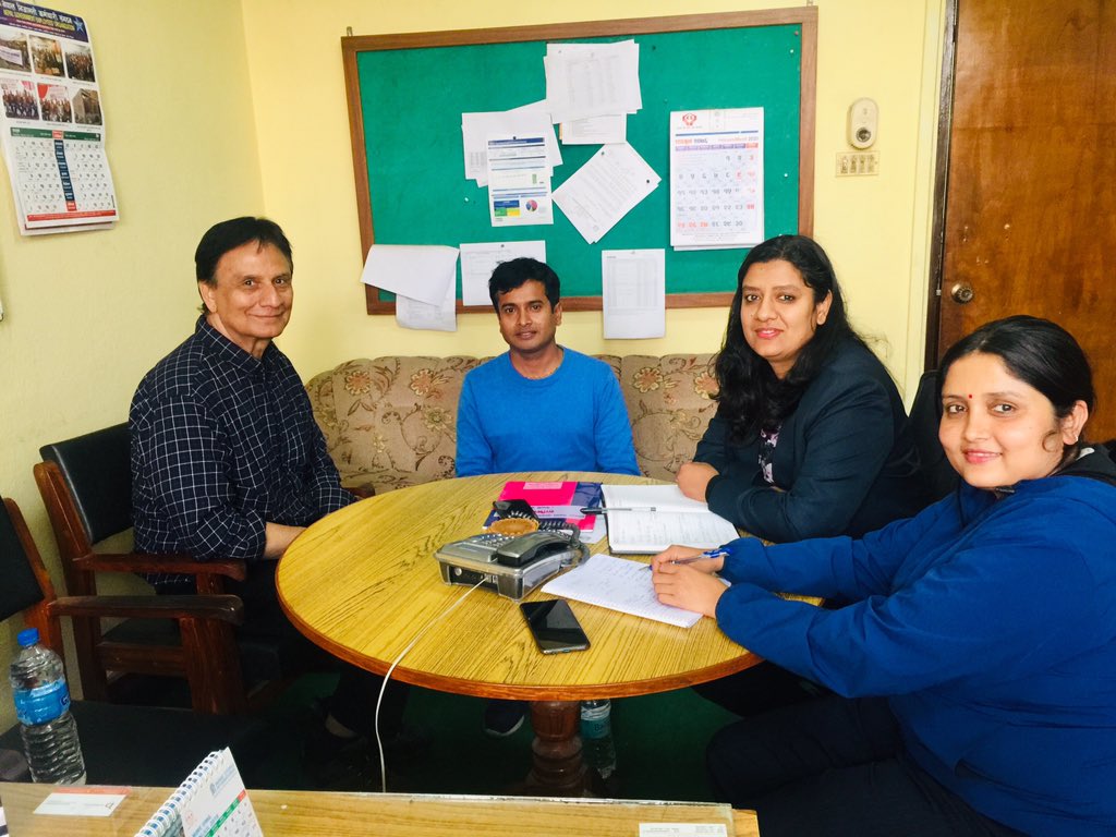 It was another greatest moment to have Mr. Jagadish Upadhaya, FP2020 Senior Advisor in Family Welfare Division, FP team, Nepal. We had fruitful interactions/discussions on Family Planning in Nepal and Post2020 @ChongheeH @BethFP2020 @dkarki @FP2020Global @track20project