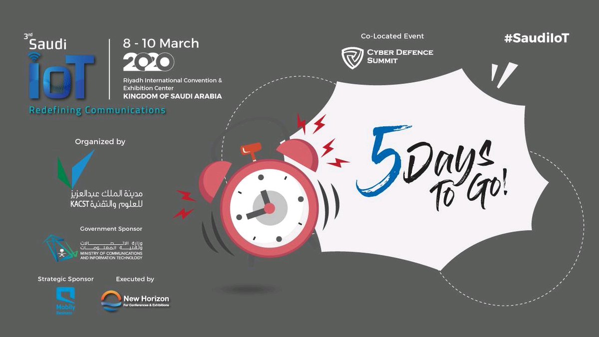 KPCo_SA's tweet photo. We can't wait to see everyone there at @saudiiot , get your visitor pass now 😎🇸🇦 @KPCo_SA

#SaudiIoT #RICEC #KPCO_SA #knowledgePlatformCompany https://t.co/mY5vpgjETJ