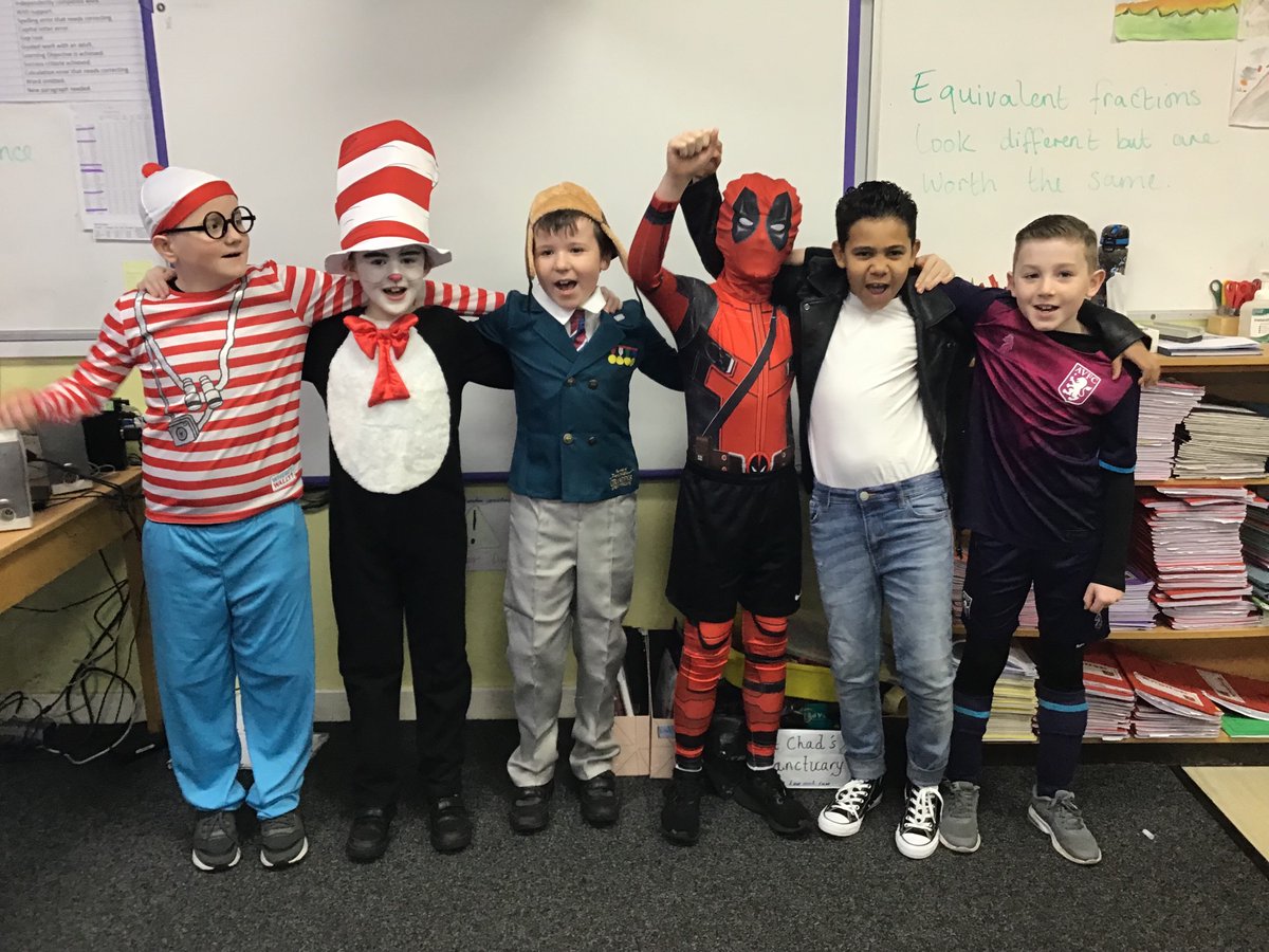 maryvalebham's tweet photo. Yr4: Today is World Book Day at Maryvale. Check out our FABULOUS costumes! #WorldBookDay #Letsshareastory #Maryvale https://t.co/vnUBoCA6JP