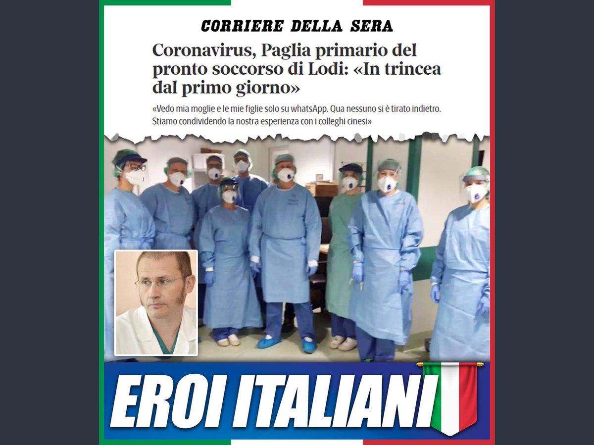 friendsysco's tweet photo. @matteosalvinimi Questa è dedizione, è sacrificio per il prossimo, è altissimo esercizio di una missione professionale, è eroismo.
Tutto ciò che Salvini non possiede e non potrà mai possedere, perché è e rimane uno sciacallo.
#sciacallo_zero #salvinisciacallo #Salvini #Covid_19 #COVID19italia https://t.co/dJVwf7X9vb