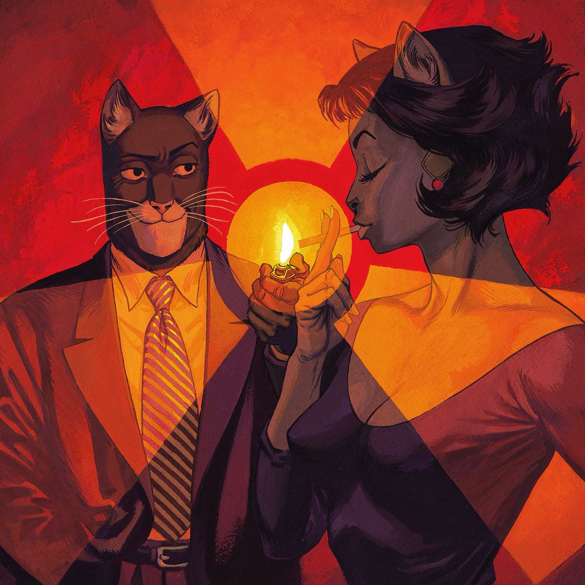 Last four hours before the Blacksad: The Roleplaying Game Kickstarter ends!

🙀 Become a backer now! buff.ly/31KUZAW 

#LetsPlay #Blacksad #Comic #RPG #Roleplay  #RoleplayingGame #TabletopGames #PenAndPaper #Dice #Games #Gaming