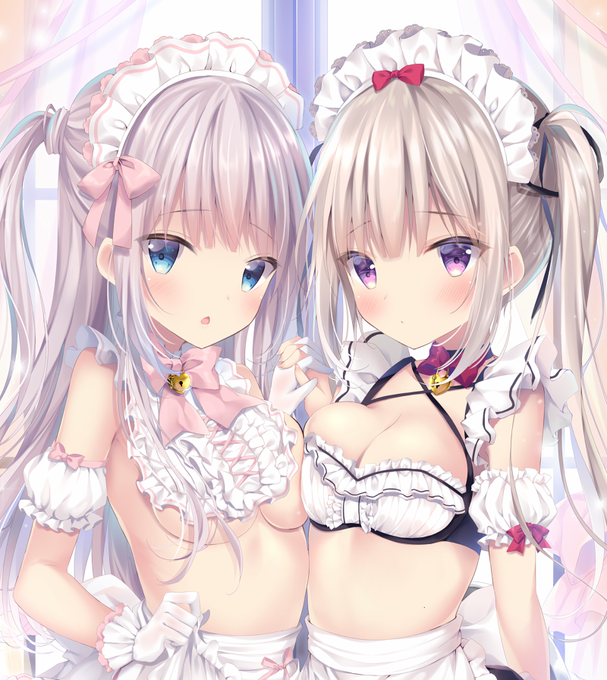 メロンブックスさんのイラスト展&サイン会用に2枚描かせていただきました!
メイドさんと小悪魔ちゃん😈
先着無配や缶バッチくじ企画もあります✨
https://t.co/YGJaezRJhk 