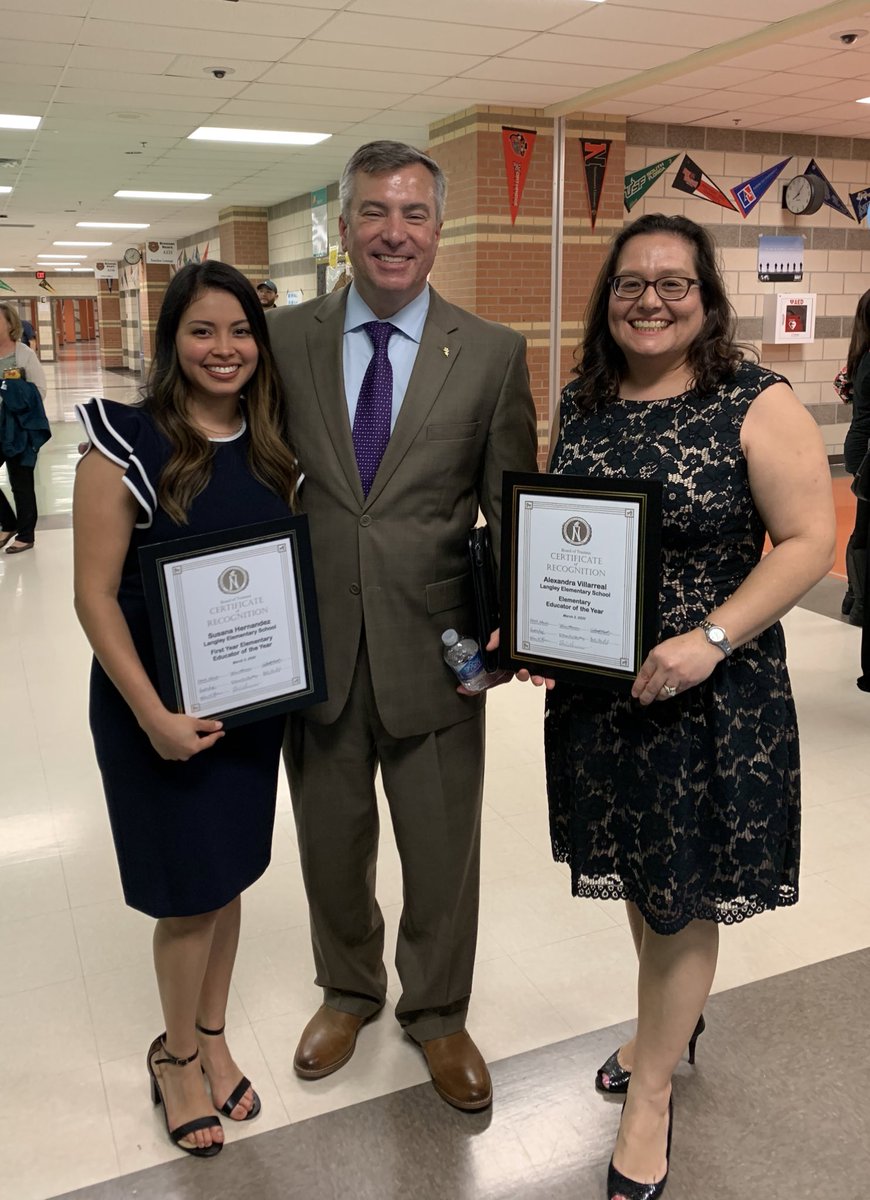 Ralph Langley Elementary (@nisdlangleyes) on Twitter photo Congratulations 🎉 <a href="/mrsavillarreal/">Alexandra Villarreal</a> and <a href="/Susiehdz315/">Susie Hernandez</a> Langley’s Educators of the Year! Congratulations 🎉 <a href="/mrsavillarreal/">Alexandra Villarreal</a> and <a href="/Susiehdz315/">Susie Hernandez</a> Langley’s Educators of the Year!