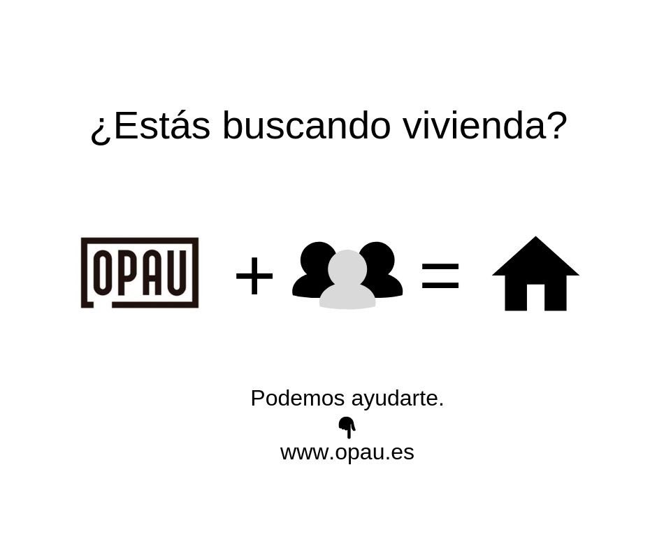 OPAUOFICIAL's tweet photo. ¿Estás buscando vivienda pero no tienes #tiempo?

En #OPAU lo hacemos por ti. Visita nuestra web y acércate a la oficina más cercana. 😉

https://t.co/02oLYiVhBk

#Alquiler #Vivienda #España https://t.co/EZOrtit8eU