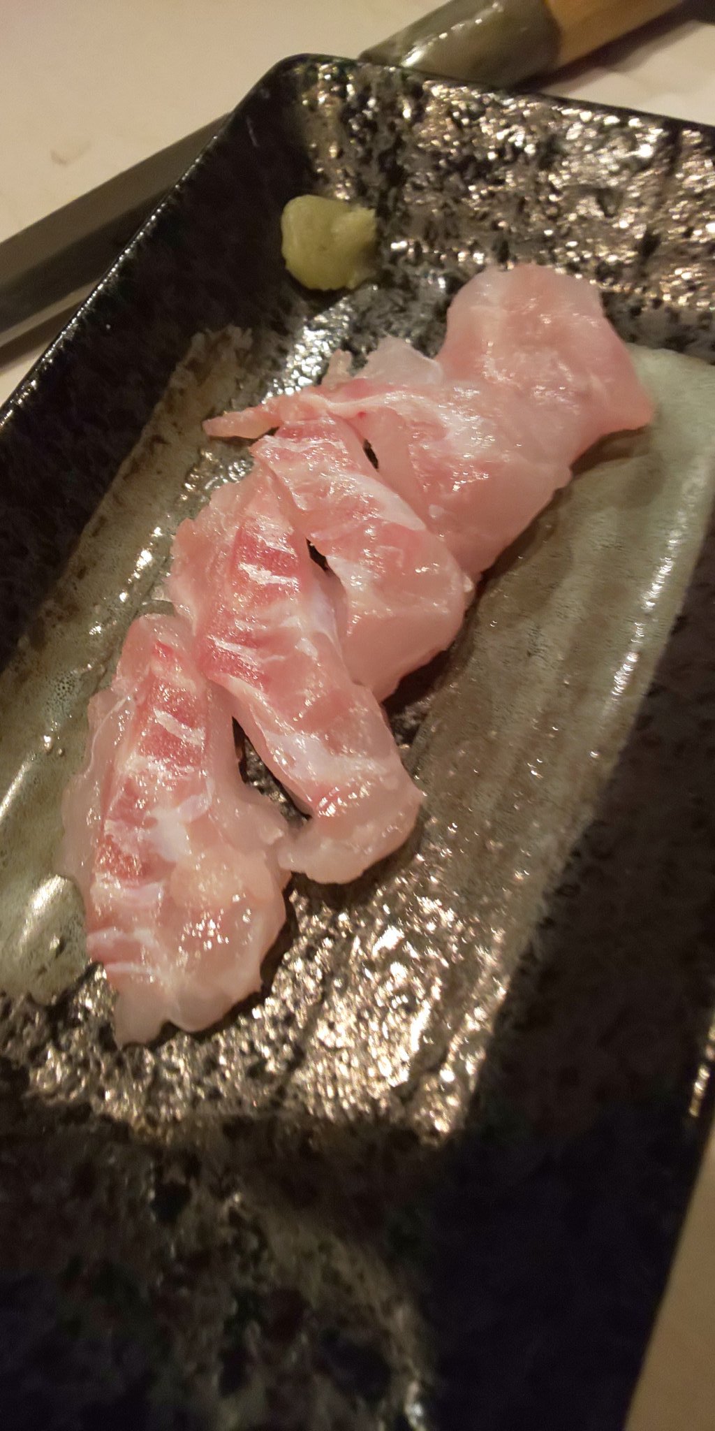 浜野さつき 釣り垢 釣ってきた甘鯛のお刺身 アマダイ 刺身 釣り T Co Mfqimqpyoh Twitter