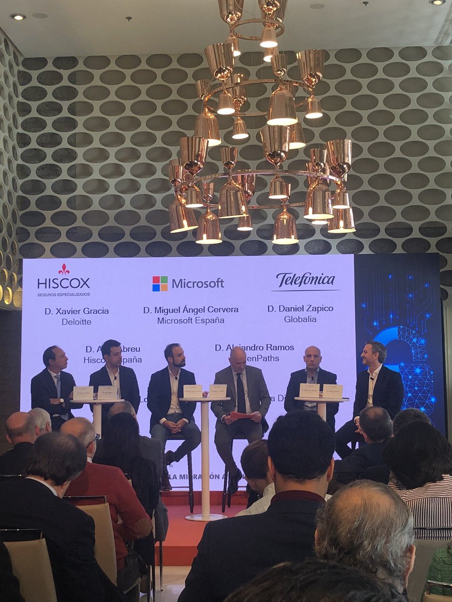 macabarios's tweet photo. Hoy en el III Foro de Cyberseguridad de @elEconomistaes “Noé construyó el arca antes de la tormenta” #cyberseguridad https://t.co/nmTrjzyVQb