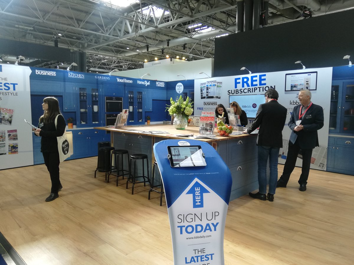 Stop by Stand K133 today to pick up a copy of essential kitchen &amp; bathroom magazine, become a subscriber or join our daily newsletter mailing list

#kbb2020