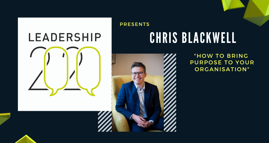 On this week's episode of Leadership 2020, Clare speaks to <a href="/ChrisPLP1/">ChrisMBlackwell</a> Blackwell, founder of Purpose Led Performance, about the quest for a driving purpose in your business, and how that impacts the motivation of you and your team.

Take a listen - audioboom.com/posts/7520710-…