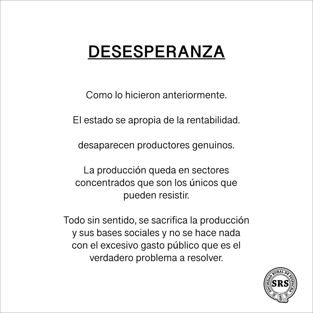 Sociedad Rural de Suipacha (@sruralsuipacha) on Twitter photo 