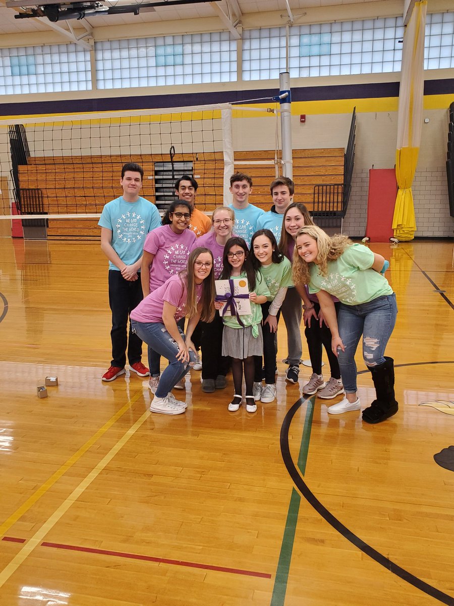 Thank you Addie for sharing your idea with Ellington High School. #kindkidsarecontagious