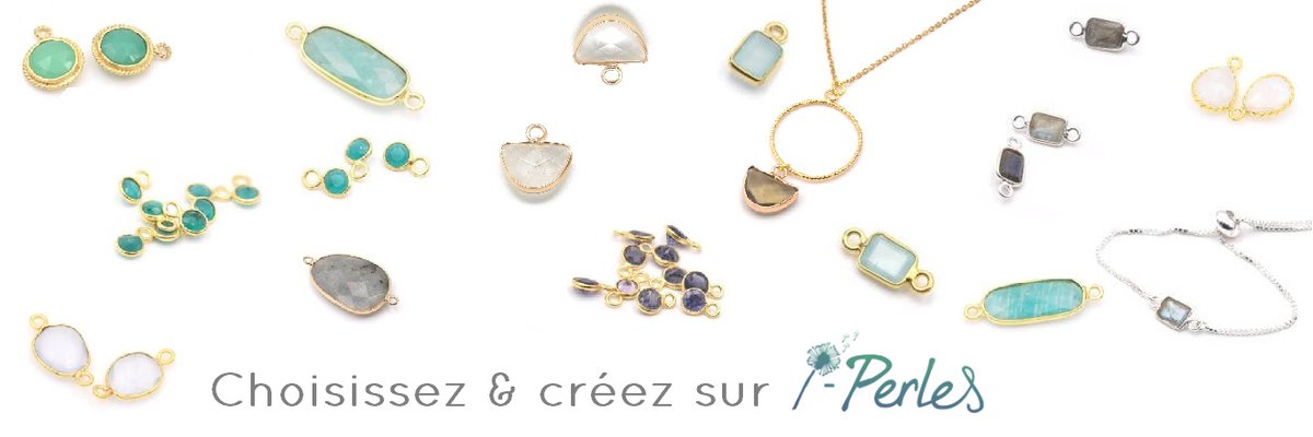 iperles's tweet image. @iperles Découvrez notre nouvelle catégorie de Pierres gemmes sertis pendentif ou connecteur sur  loom.ly/x4LX0UQ #handmadejewelry #diy