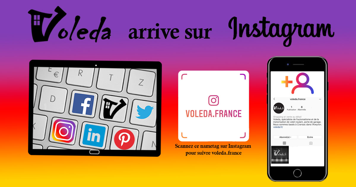 VOLEDAfr's tweet photo. #instagram

Toute l'équipe https://t.co/AxiecWFJFb est ravie de vous annoncer son arrivée sur Instagram 🤩

N'hésitez pas à nous suivre afin de découvrir tout notre univers 🌍

https://t.co/BijE7KJW7a

Nous vous souhaitons une agréable soirée 🌙 https://t.co/UESRjON0Rj