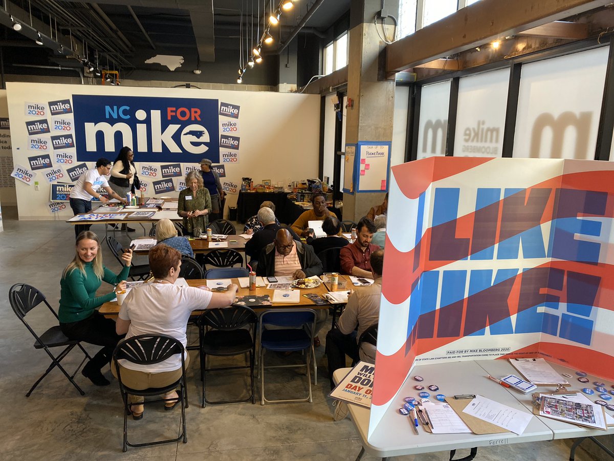 Ed2020Bloomberg's tweet photo. I personally want to thank all the campaign staff, volunteers, and digtial supporters who worked tirelessly for @MikeBloomberg, @Mike2020, and @NCforMike.

It's an amazing team and I'm proud of all the things we accomplished. https://t.co/OyxllhNWG9
