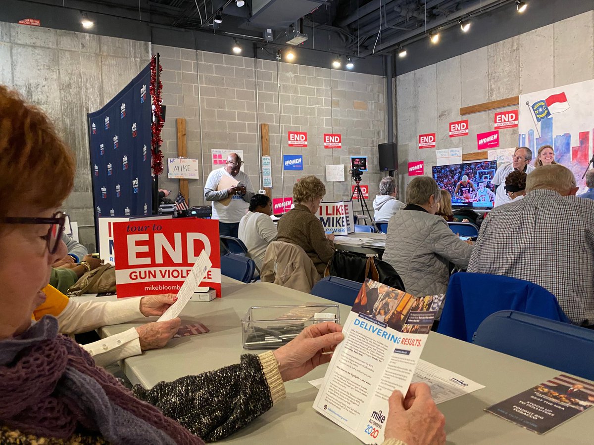 Ed2020Bloomberg's tweet photo. I personally want to thank all the campaign staff, volunteers, and digtial supporters who worked tirelessly for @MikeBloomberg, @Mike2020, and @NCforMike.

It's an amazing team and I'm proud of all the things we accomplished. https://t.co/OyxllhNWG9