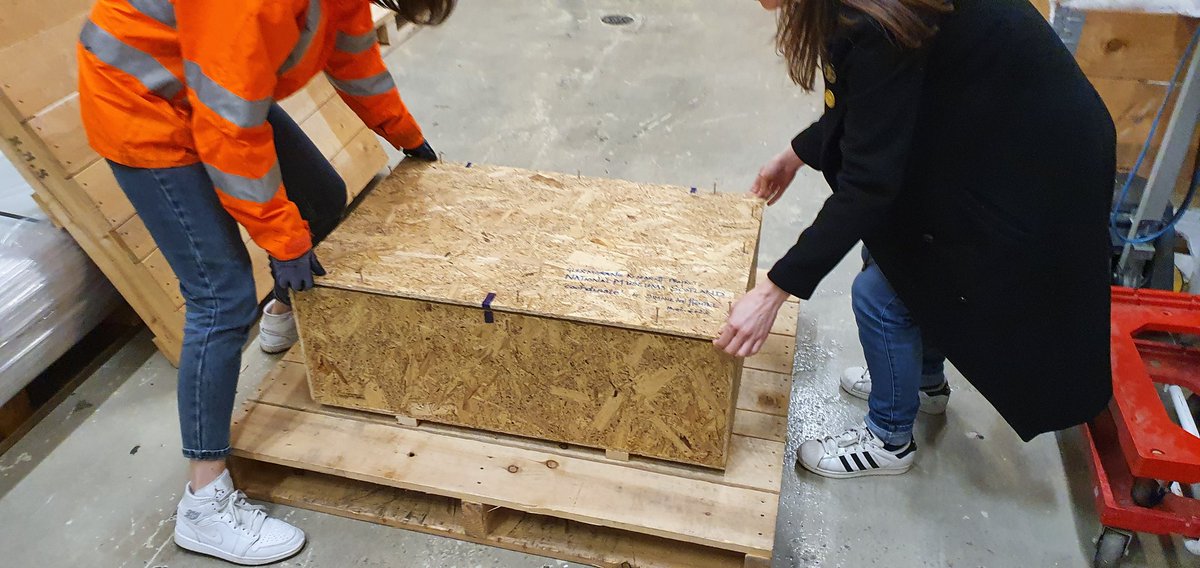 amaldon's tweet photo. I have just accessioned my very first object into the @NtlMuseumsScot permanent collection: the new #GlenmorangieCommission by @S_tenHompel. Can't reveal it till tomorrow! See you there #SMCC2020 https://t.co/TwflyevUdH https://t.co/XWSL23fgXn