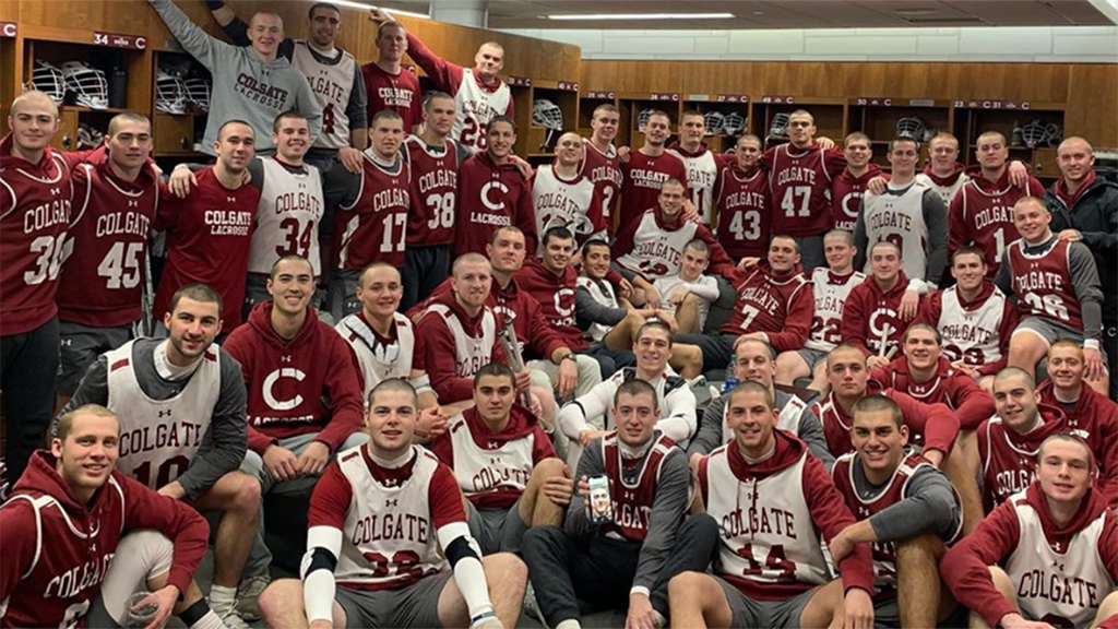 ColgateMLax's tweet photo. Raiders Help Raise $51K for @BostonChildrens via Lacrosse for Life. https://t.co/UMWlXNrO3m https://t.co/vNZOSh5qkJ