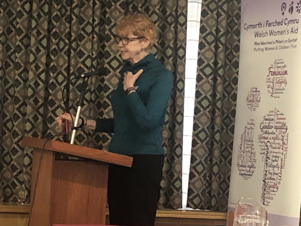WelshWomensAid's tweet photo. Fantastic to hear from @VictimsComm Vera Baird at our #TimeToAct2020 conference - a cultural shift is happening but we need to ensure we continue pushing to create real change for survivors https://t.co/FdMGhMkTyv