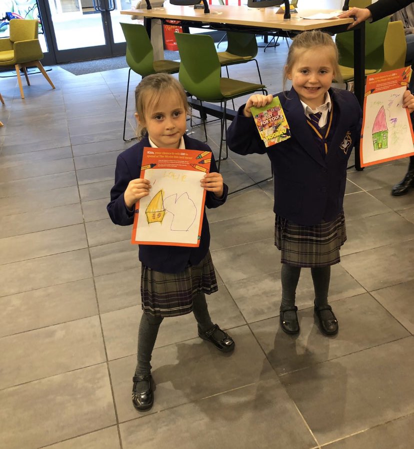 Our little winners in the drawing competition. Well done 👍🏼👸🏼 #SuperStars #ThirteenGroup