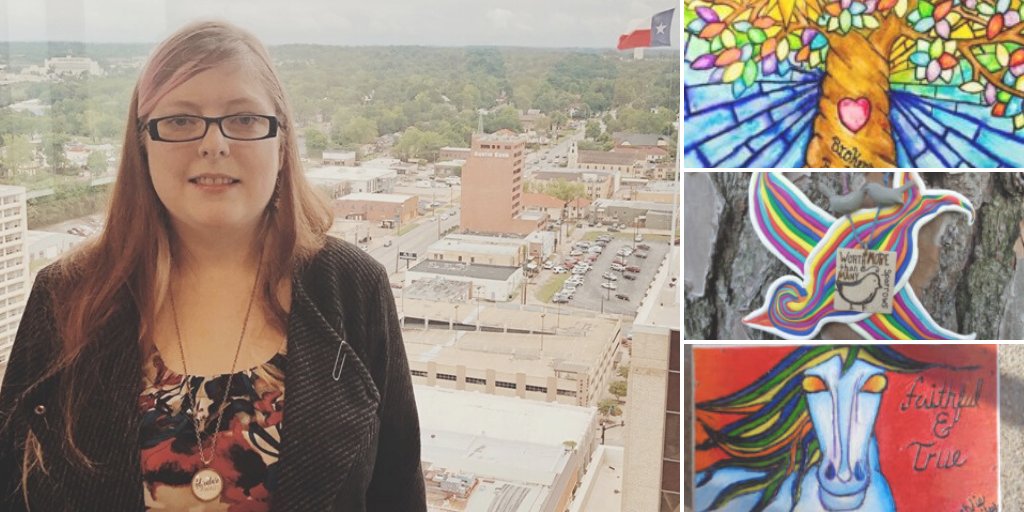 Ashlie Bailey is a survivor-leader from Tyler, TX who has dedicated her life to the fight against human trafficking. Many years ago, Ashlie was able to find her voice through her art, music, &amp; writing. She shares photos of her art &amp; jewelry collection. polarisproject.org/survivor-galle…