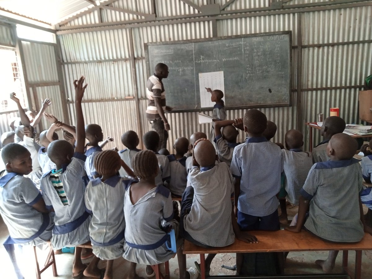 JamesMwas254's tweet photo. Every learner feels good when he or she is engaged. This is one of the schools in Turkana county during the Kiswahili session.
#JisomeeJitegemee
#AcceleratedLearningProgram
@VNgindiru
@ALP_program https://t.co/Eg3RhSOaF9