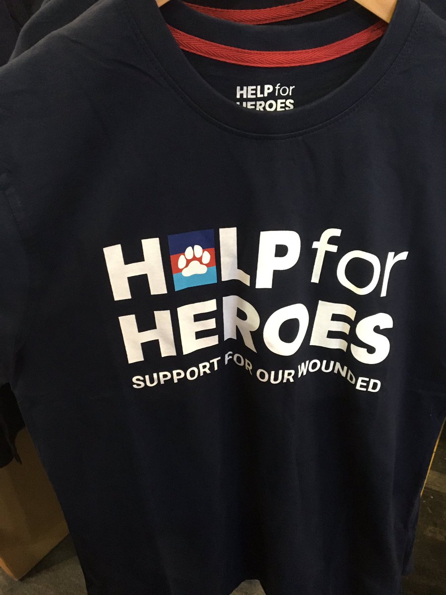 If you’re at <a href="/Crufts/">Crufts</a> this weekend come along to see  <a href="/HelpforHeroes/">Help for Heroes</a> in hall 3 stand 120a to purchase your special edition crufts t-shirt and a boxed #40ThousandStrong mini figure