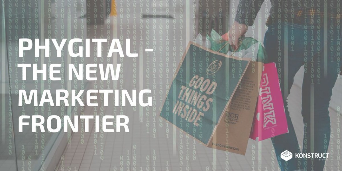 KonstructDigi's tweet photo. New #Blog post! This week, we're covering the basics of #Phygital marketing. Think of it as adding a #digitalmarketing 📲 layer to the physical world 🛍️ to improve the consumer experience. Read more in our latest post: https://t.co/5fxYuTTs9D
#KonstructDigital #GrowYourBusiness https://t.co/DYF2D24yBz