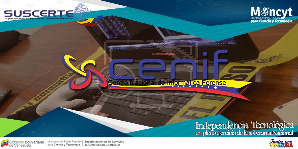#4Mar ¡Conoce el Centro Nacional de Informática Forense!

Unidad especializada de <a href="/SUSCERTE/">SUSCERTE</a> donde se realizan análisis forense digital como disciplina auxiliar de la justicia moderna, a fin de enfrentar los desafíos de los delincuentes informáticos #ConstruyendoPatriaSocialista