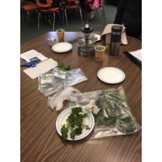 CavellElem's tweet photo. Scenes from Division Five's tea making workshop yesterday with people from UBC's Land and Food Systems.  Thank you @ubcLFS! https://t.co/L7ApJxeAPE