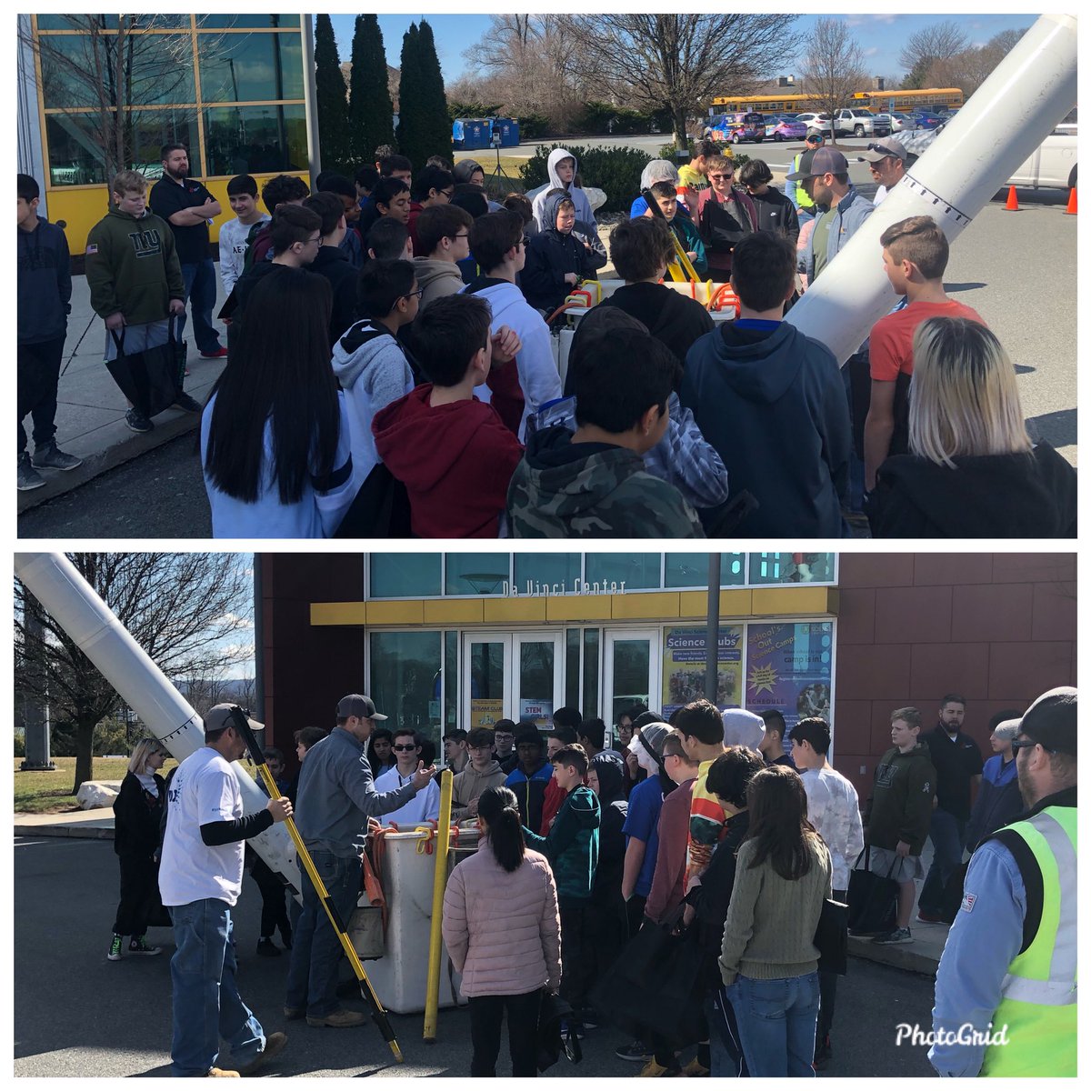 Great presentation from PPL today <a href="/davinciscience/">Da Vinci Science Center</a>. #ourbestsms