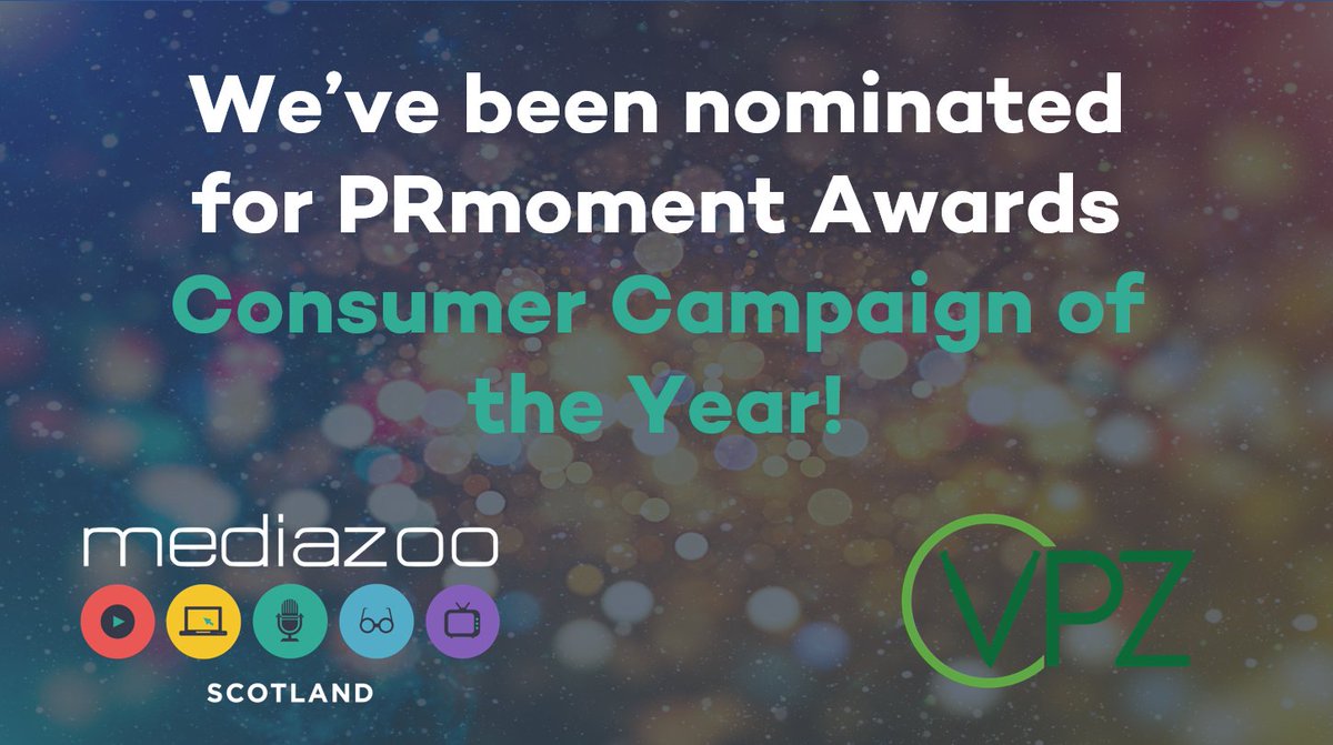 MediaZooScot's tweet photo. Amazing news! Our PR team has been awarded for @therealprmoment Awards 2020 Consumer Campaign of the Year, with @vpzuk's Stop Smoking Service Campaign!
#MediaZooScotland #prmomentawards #PRMoment #VPZ #PR https://t.co/p7LUFaQnsf