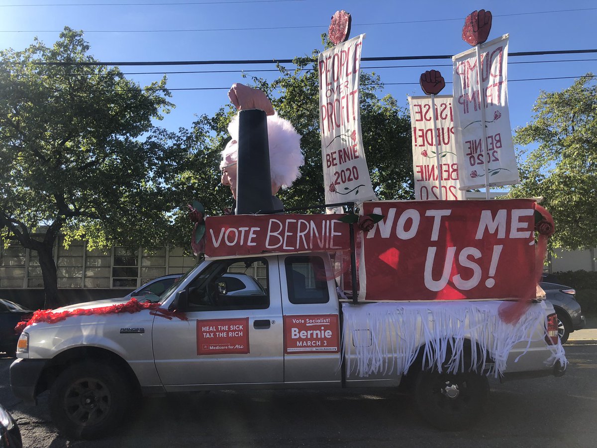 rexmachina's tweet photo. Can’t wait to send this bb across the country!!! #DSAforBernie #BernieMobile https://t.co/PRdKN1AEMB