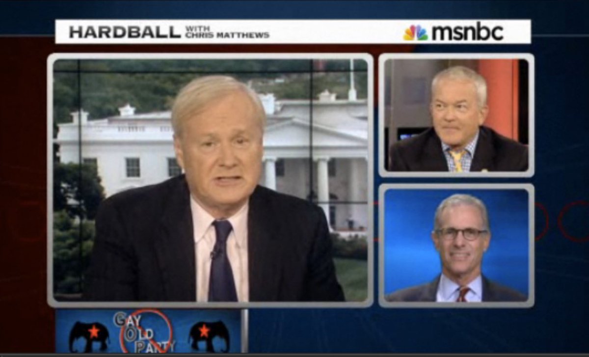 fredkarger's tweet photo. Going to miss @MSNBC @HardballChris @hardball loved your show &amp; was thrilled to be a guest when I ran for #POTUS2012 along w/ Congressman Mark Foley https://t.co/LgrZ11kcI0
