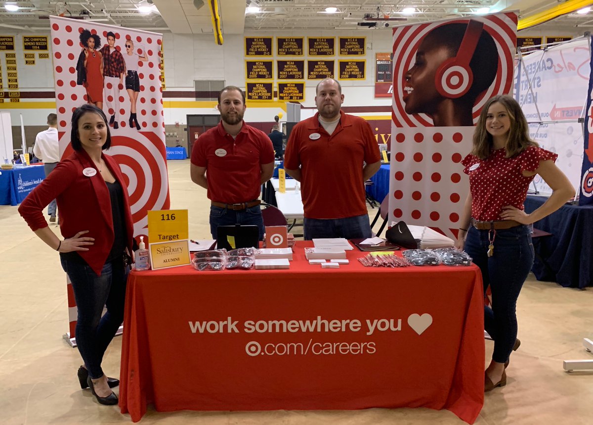 Annalee Morin (@morin_annalee) on Twitter photo Recruiting at Salisbury University for future talent for Target!! Come work somewhere you love! 🎯 #WorkSomewhereYouLove #InvestInOurFuture #CareerFair <a href="/s_hazy/">S.Hazy</a> <a href="/TylerCornelius9/">Tyler Cornelius</a> <a href="/Shane23psu/">Shane imschweiler</a> <a href="/DavidWyantHires/">David Wyant</a> Recruiting at Salisbury University for future talent for Target!! Come work somewhere you love! 🎯 #WorkSomewhereYouLove #InvestInOurFuture #CareerFair <a href="/s_hazy/">S.Hazy</a> <a href="/TylerCornelius9/">Tyler Cornelius</a> <a href="/Shane23psu/">Shane imschweiler</a> <a href="/DavidWyantHires/">David Wyant</a>