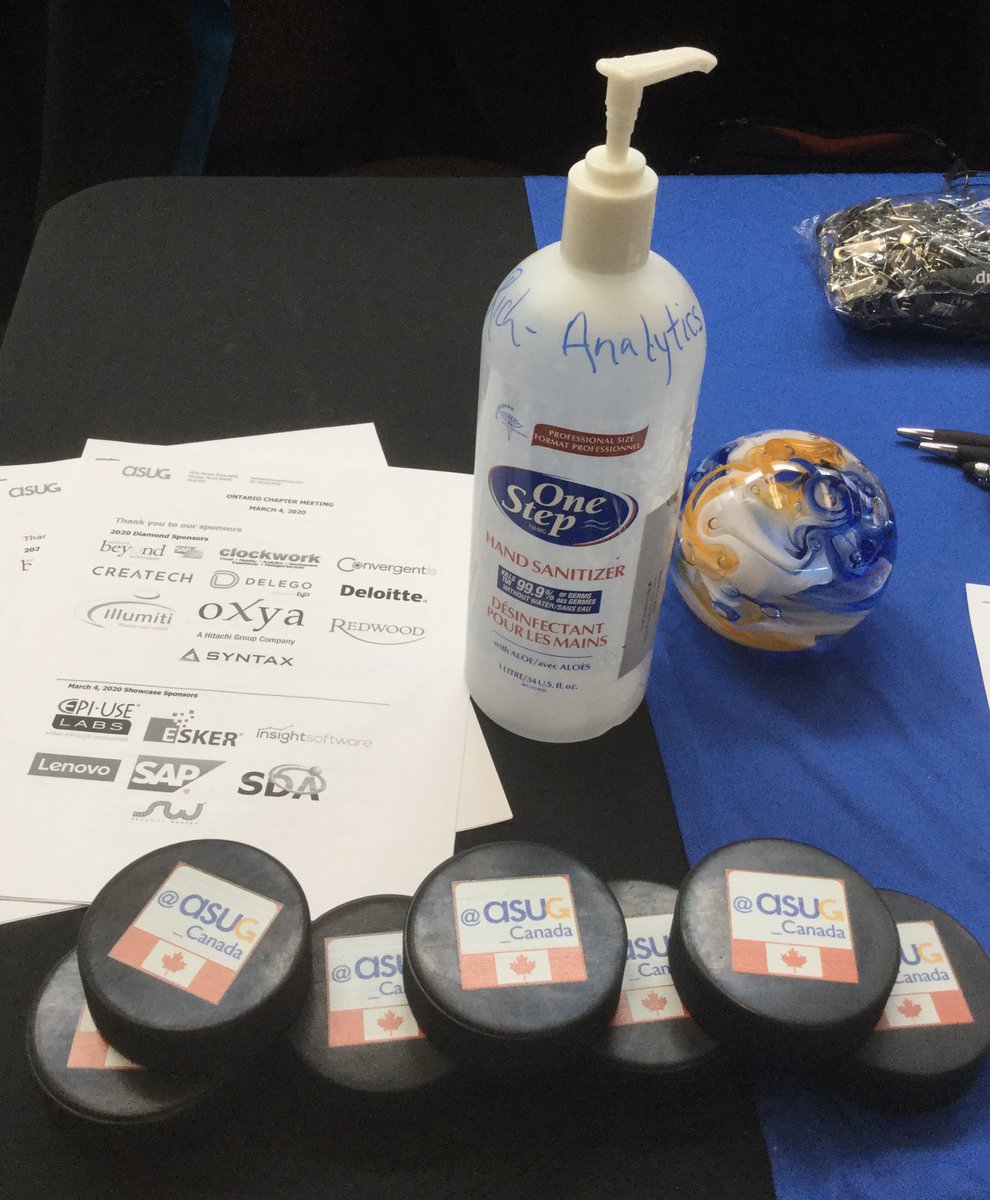 ASUG_Ontario's tweet image. At today’s #ASUG Ontario Chapter meeting, be like our Volunteer @PRASHANTMJ - “Be Wise &amp;amp; Hand-Sanitize..!” 🦠🧼✋🤚✅