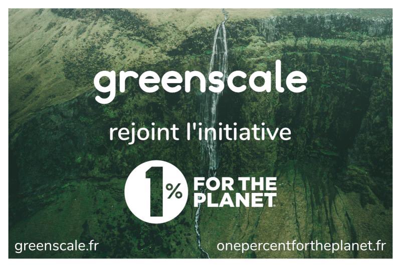 greenscalefr's tweet photo. Greenscale rejoint officiellement l'initiative @1percentftp_Fr 
🌿 Nous sommes persuadés que chacun doit participer du mieux qu'il le peut à la préservation de notre écosystème.
🌍 En rejoignant cette organisation nous nous engageons à reverser 1% de notre CA à des associations. https://t.co/8Kt3FotF4L