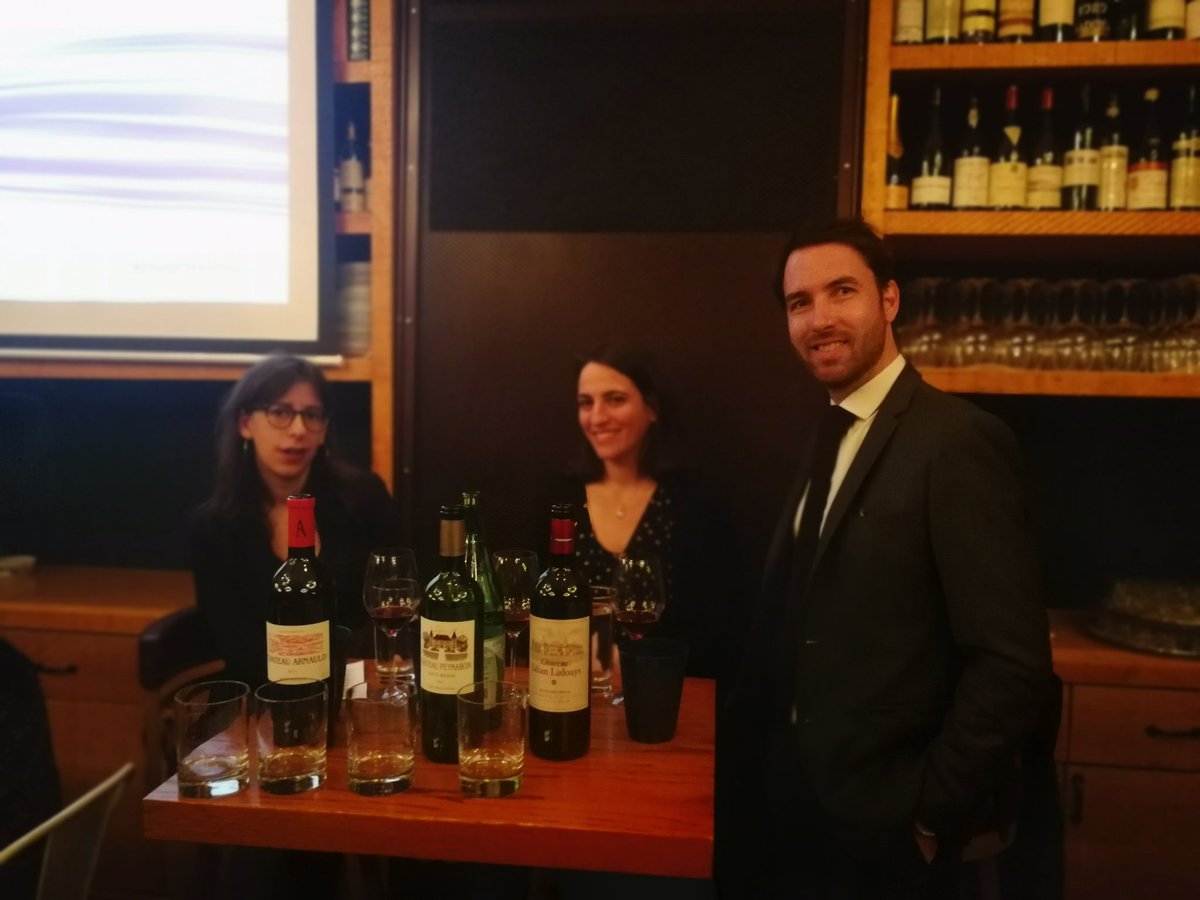 winevox's tweet photo. More from the panel of @CrusBourgeois here in NYC with @VignoblesLarose #peyrabon @Lilian_Ladouys that are Crus Bourgeois Supérieur and Exceptionnel https://t.co/gsmvevaNXV