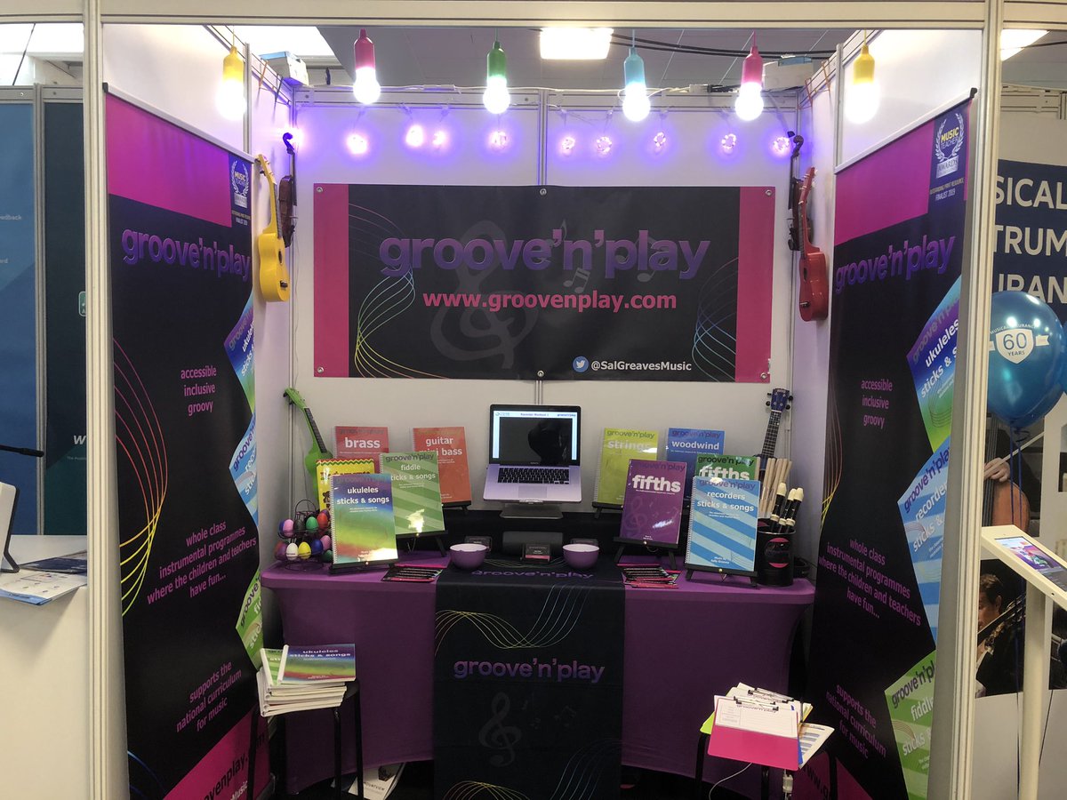 #groovenplay has arrived <a href="/MusicEdExpo/">Music & Drama Education Expo</a> 👏👏🎤🎤🎶🎶