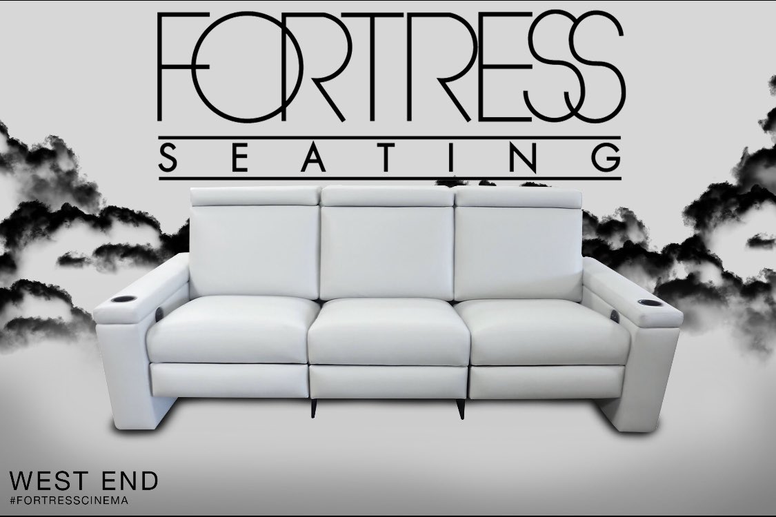 FortressSeating's tweet photo. Many of our cinema seating models came from client inspired conversation regarding the type of look and feel required in their space. The Fortress WestEnd has become one of our best selling models; chosen for its contemporary look, whilst maintaining our #FirstClassComfort https://t.co/WKcjUVxolX